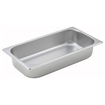 Winco SPT2 1/3 Size Standard Weight Steam Table Pan 2-1/2&quot; Deep