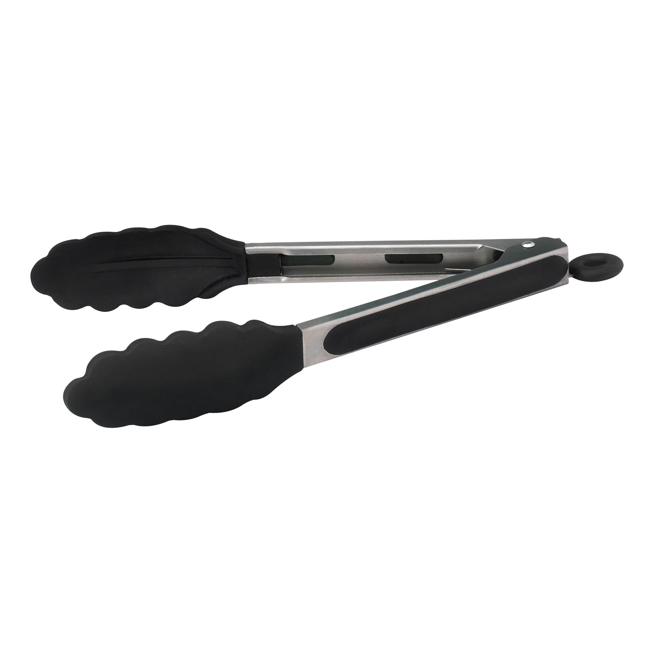 Winco UTS-9K Utility Tong with Black Rubber Tip, 9"