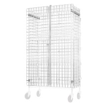 Winco VCG-2460 Chrome-Plated Security Cage, 24&quot; x 60&quot; x 63&quot;