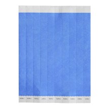 Winco WB-100B-S Bar Maid Security Wristbands, Blue Solid (500/Pack)