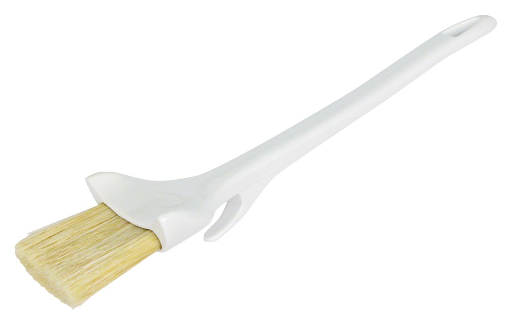Winco WBRP-20H 2" Pastry Brush with Hook, Plastic Handle