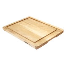 Winco WCB-2016 Wooden Carving Board with Channel, 20&quot; x 16&quot; x 1&quot;