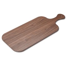 Winco WDM002-401 Semone Melamine Rectangular Platter, Wood 20-7/8&quot; x 8&quot;