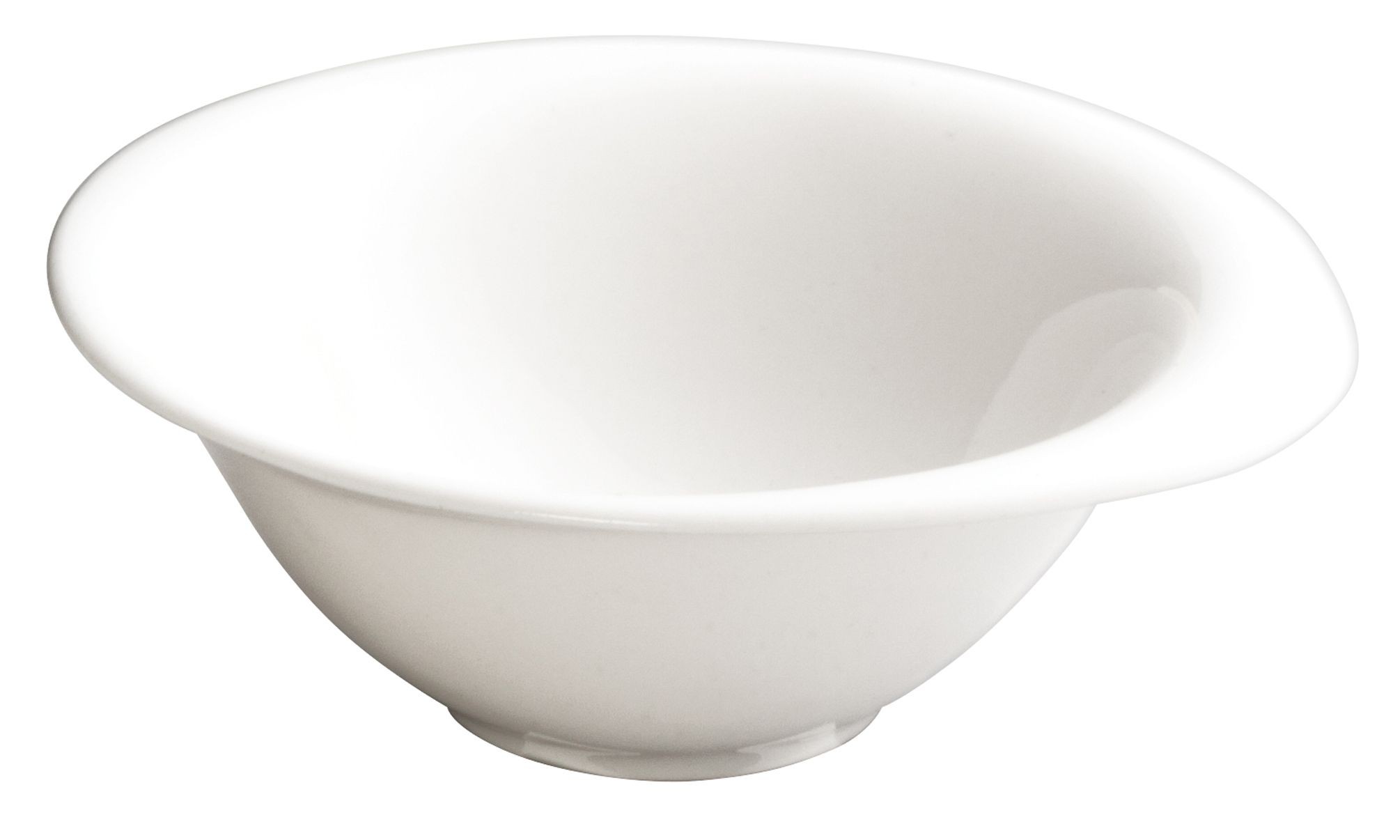 Winco WDP004-205 Ocea Creamy White Porcelain Round Bowl 4"