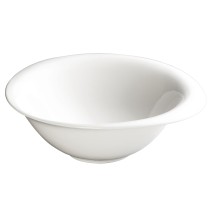 Winco WDP004-207 Ocea Creamy White Porcelain Round Bowl 8"