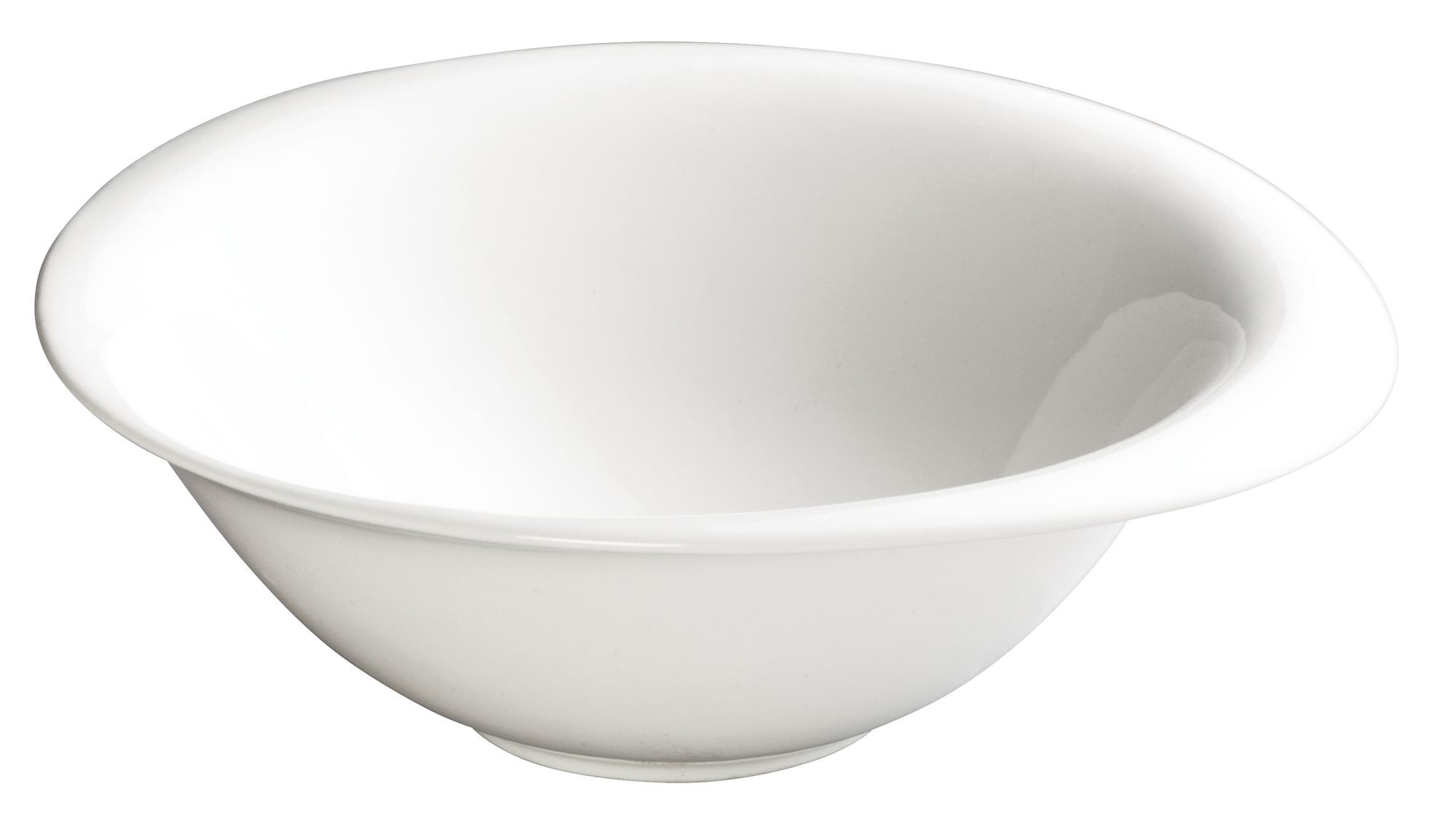 Winco WDP004-207 Ocea Creamy White Porcelain Round Bowl 8"
