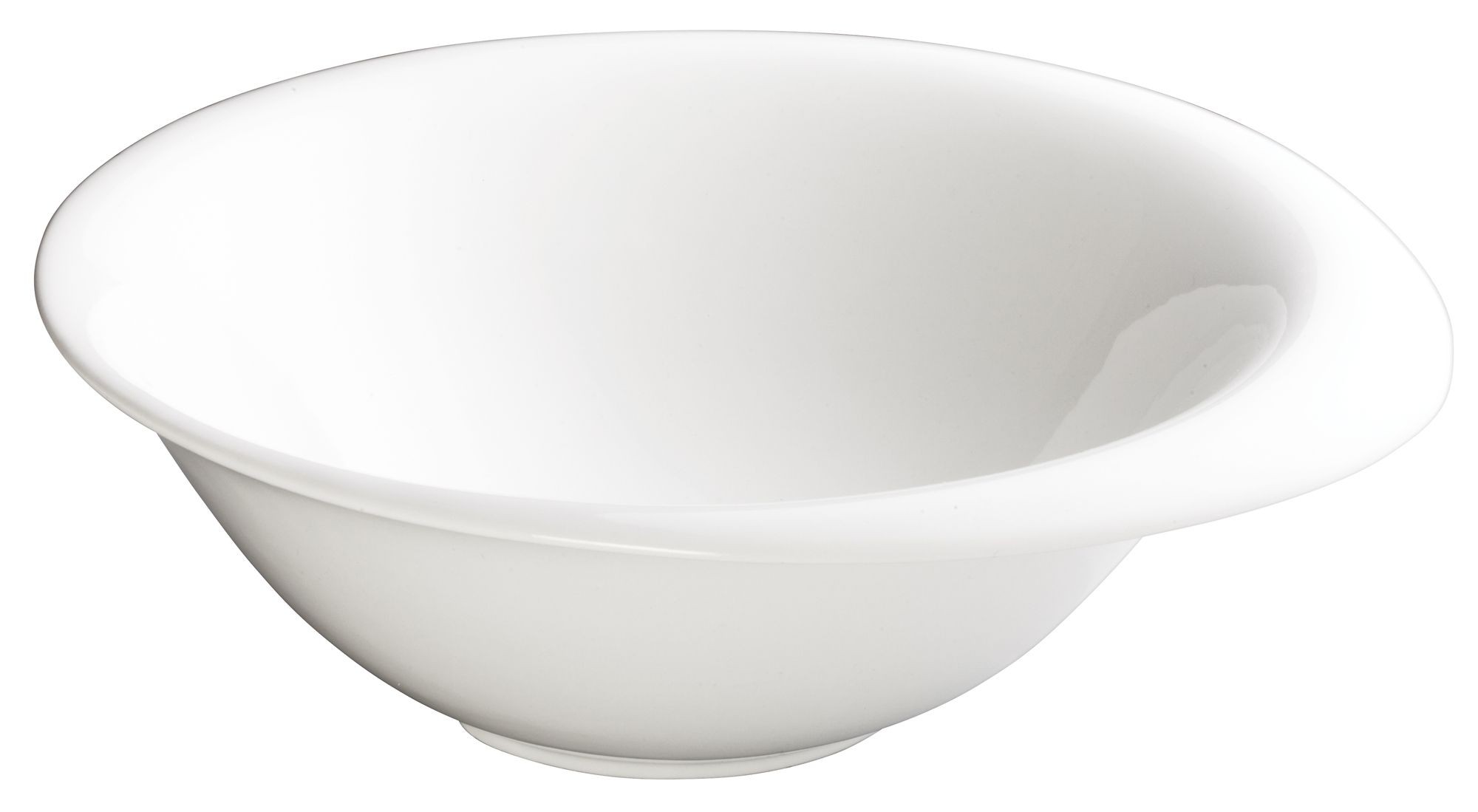 Winco WDP004-208 Ocea Creamy White Porcelain Round Bowl 10"