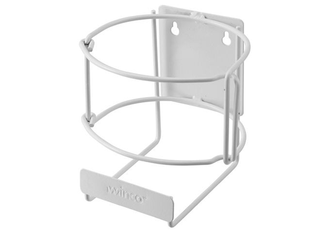 Winco WHW-6 Wipe Holder Bracket fits Canisters 5-1/4"Dia.