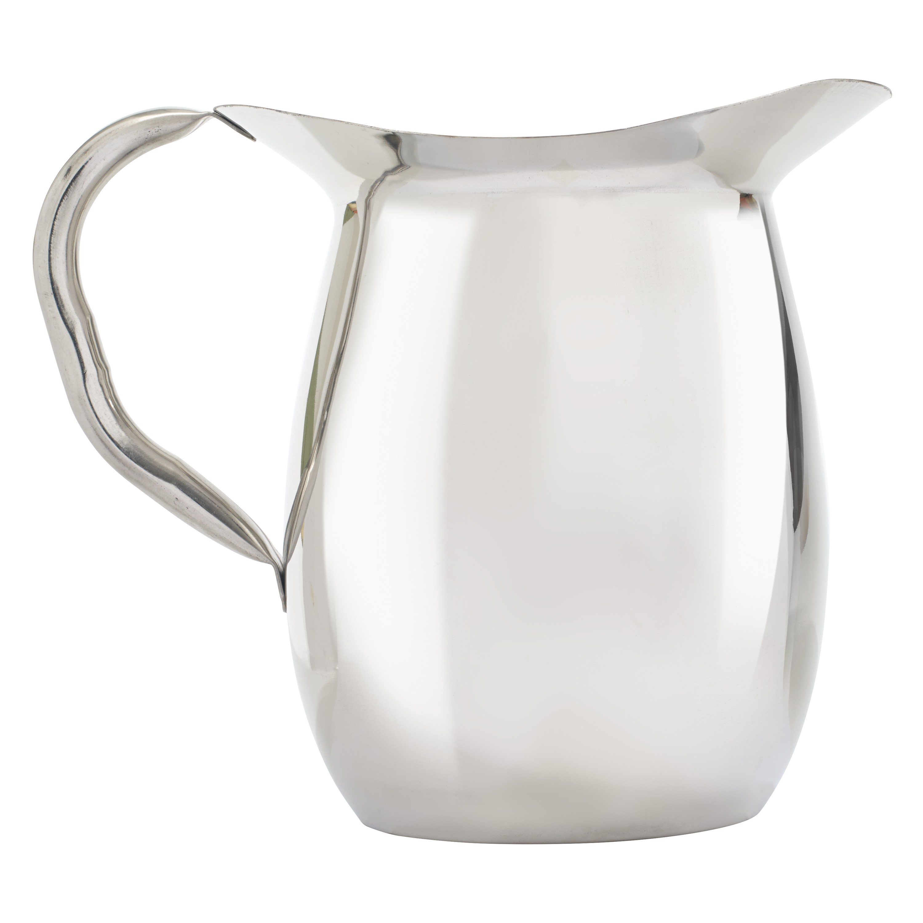 Winco WPB-3 Stainless Steel Deluxe 3 Qt. Bell Water Pitcher