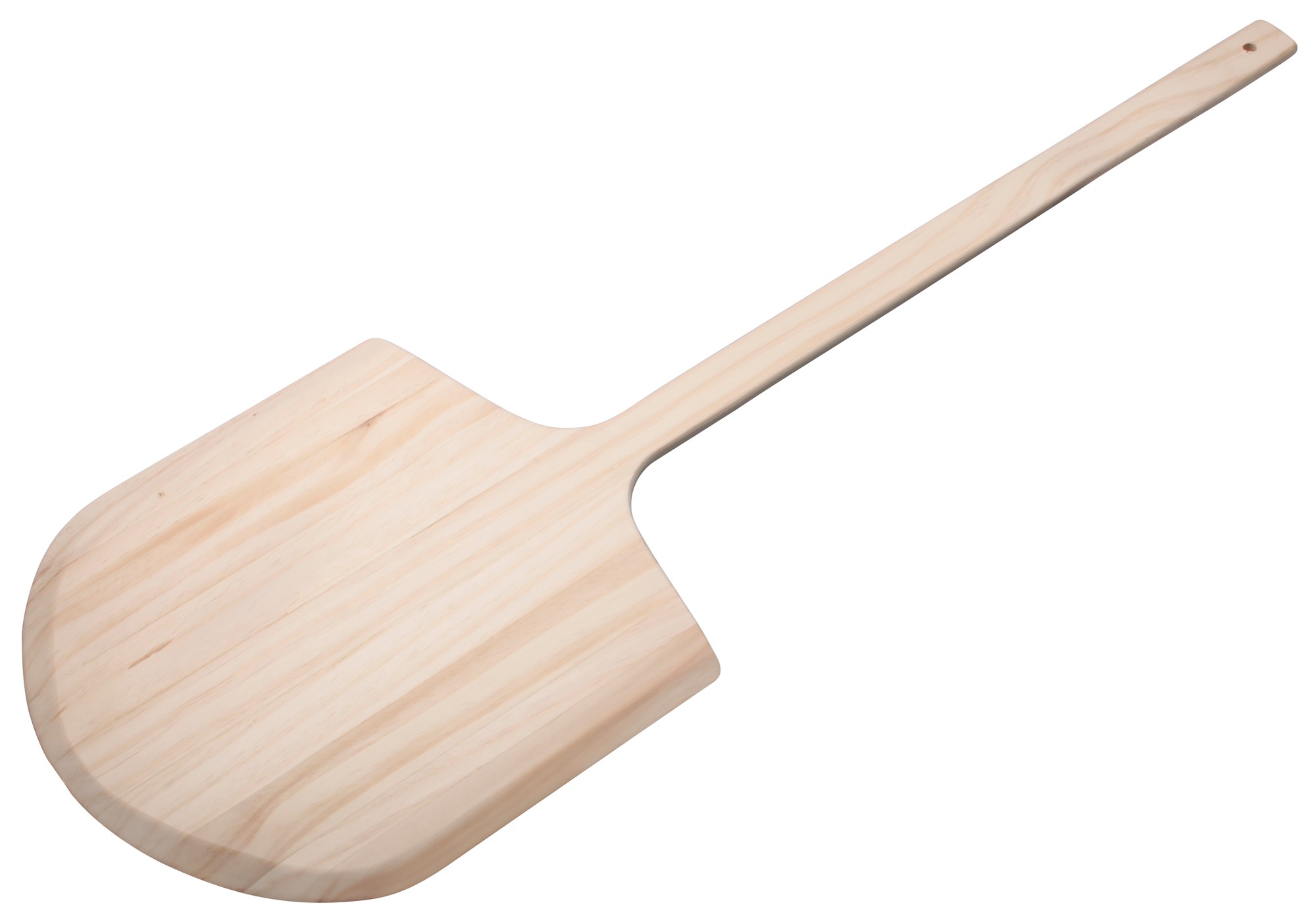 Winco WPP-1442 Wooden Pizza Peel with 14" x 16" Blade, 42" OL
