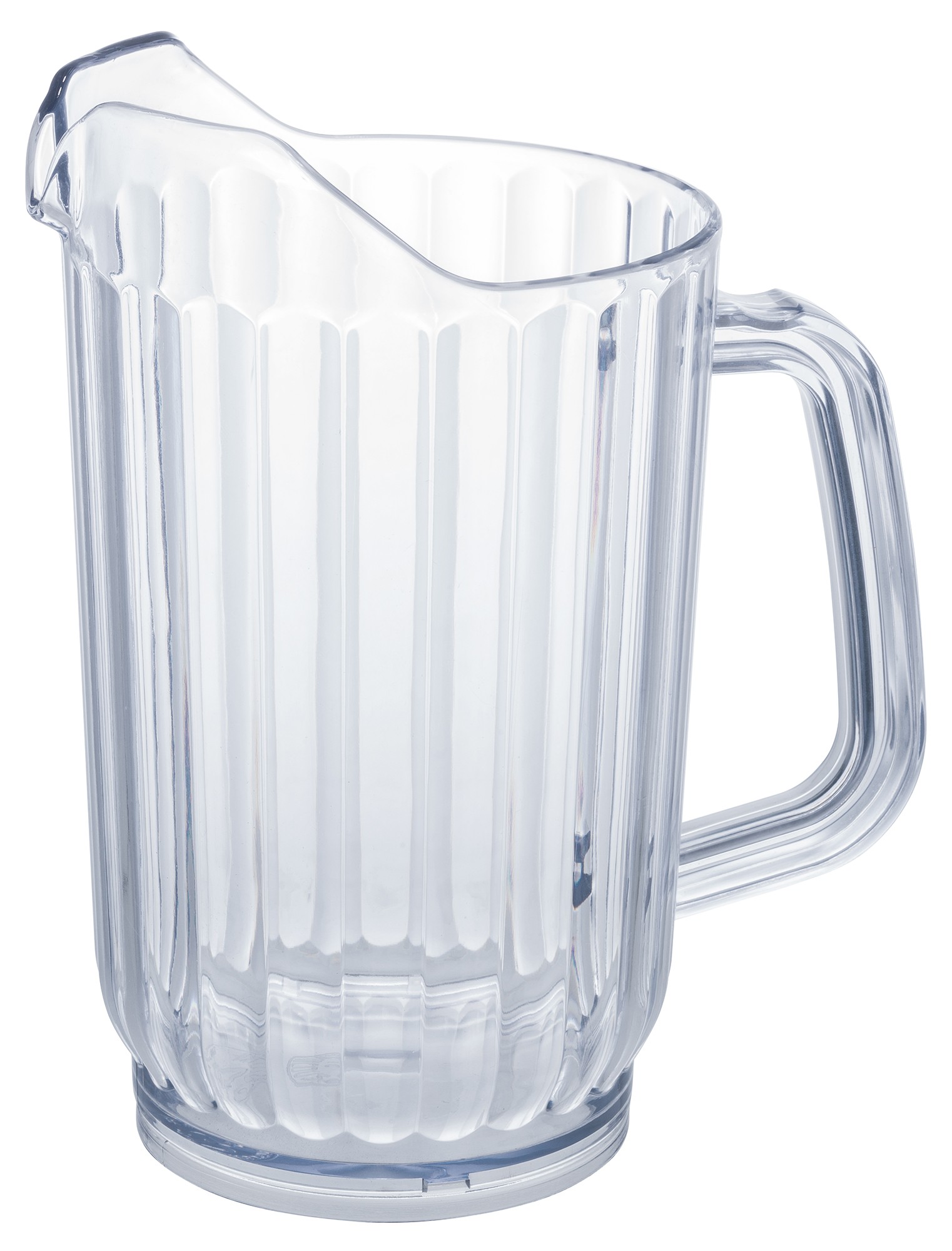 Winco WPS-32 Clear Plastic 32 oz. Water Pitcher