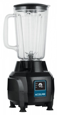 Winco XLB-44 AccelMix Commercial Electric 2-Speed Blender 44 oz.
