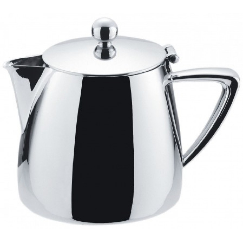Choice 10 oz. Stainless Steel Gooseneck Teapot