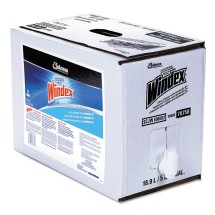 Windex Glass Cleaner with Ammonia-D, 5 Gallon Bag-in-Carton Dispenser