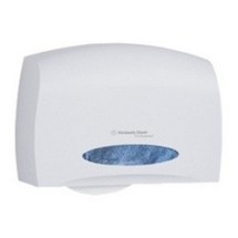 Kimberly Clark Coreless JRT Toilet Paper Dispenser, White