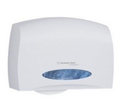 Kimberly Clark Coreless JRT Toilet Paper Dispenser, White