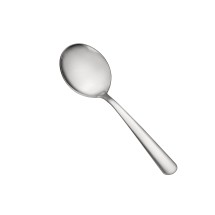 CAC China 2002-04 Windsor Bouillon Spoon, Heavyweight 18/0, 5 7/8&quot;