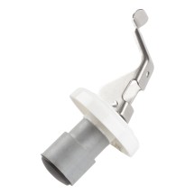 Winco WBS-W Stainless Steel Wine Bottle Stopper with White Collar