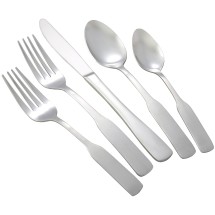 Winco WINSTON-HVY Winston Heavy Weight 5-Piece Place Setting for 12 (60/Pack)