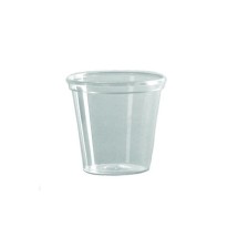 WNA Clear Plastic Shot Glass / Portion Cup 2 oz. 2500/Pack
