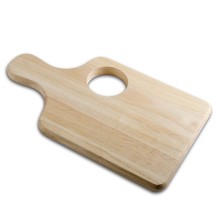 TableCraft 79A Wood Bread Board with Insert Slot for Ramekin 13&quot; x 7-3/4&quot;