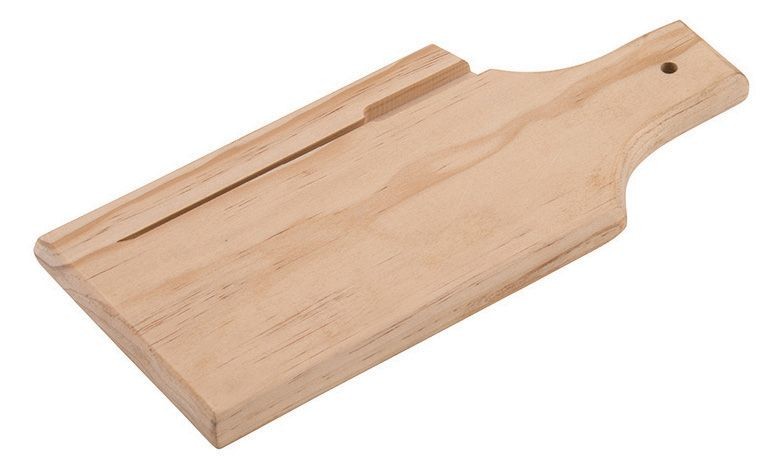 Winco WCB-125 Wood Bread/Cheese Board 12" x 5 x 3/4