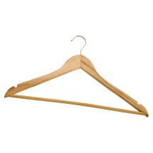 Winco WCH-1 Wooden Clothes Hanger