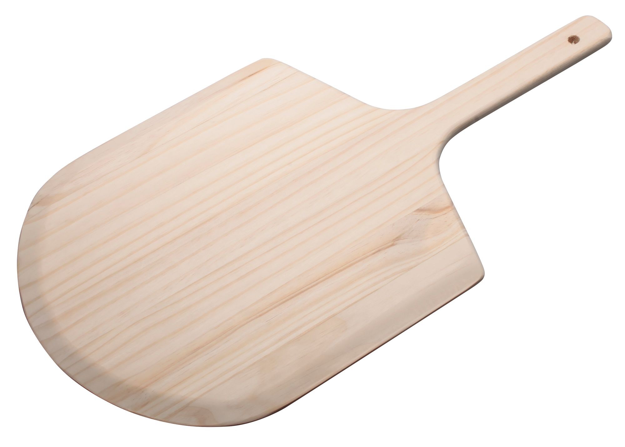 Winco WPP-1222 Wooden Pizza Peel with 12" x 14" Blade, 22" OL