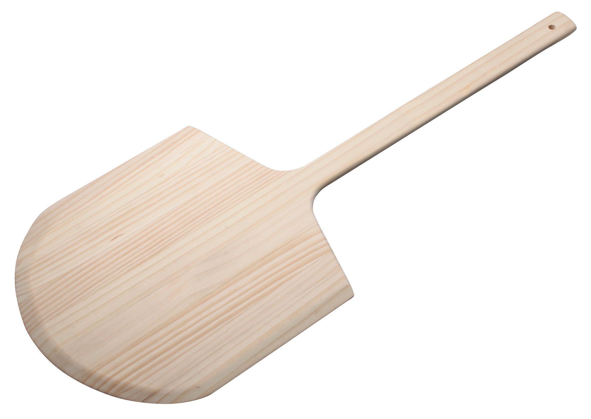 Winco WPP-1436 Wooden Pizza Peel with 14" x 16" Blade, 36" OL