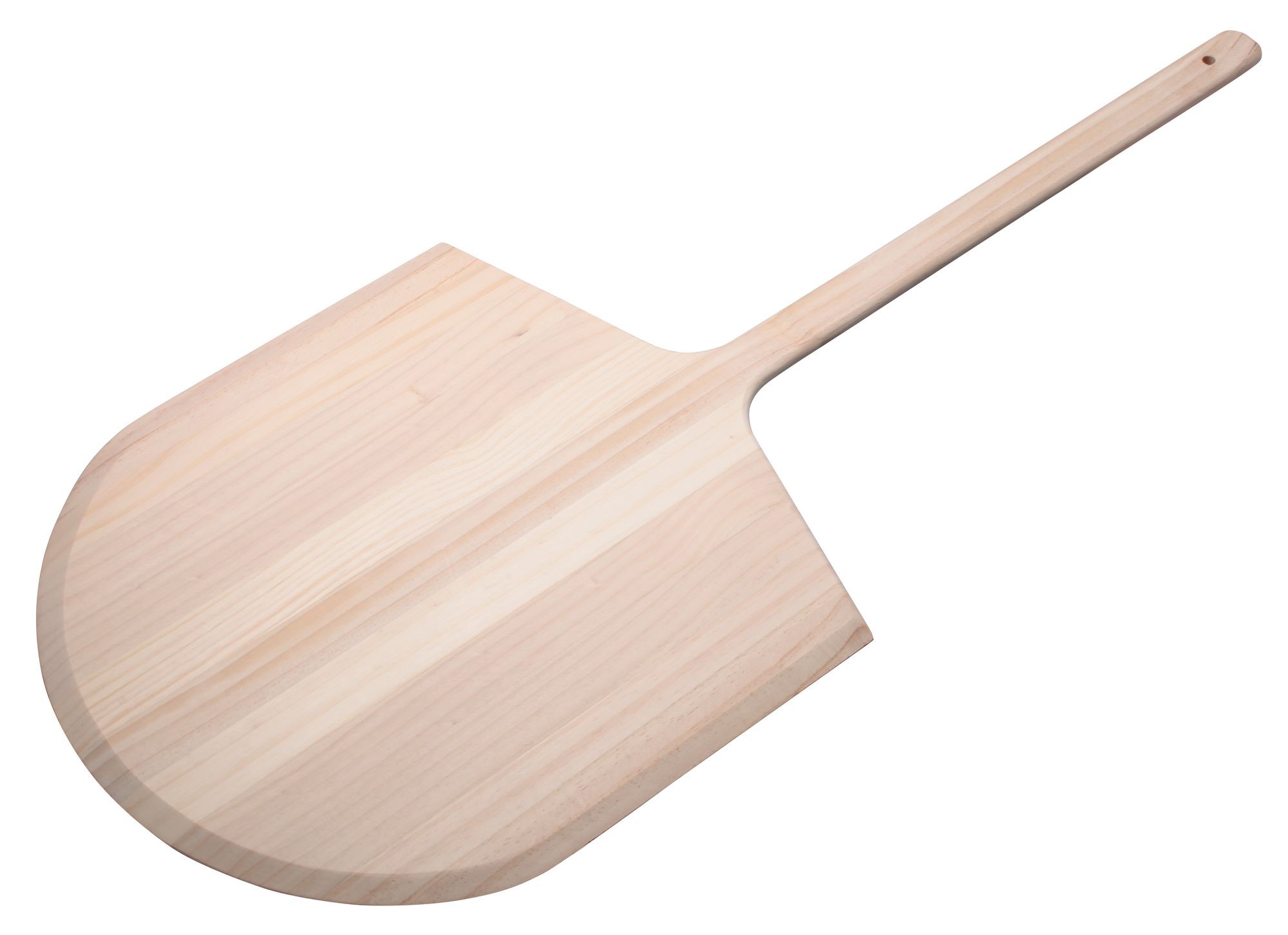 Winco WPP-1842 Wooden Pizza Peel with 18" x 18" Blade, 42" OL