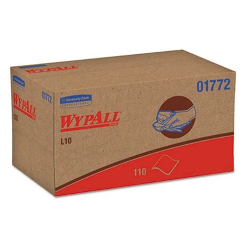 Wypall L10 Sani-Prep Dairy Towels, 1,980 Towels/Carton