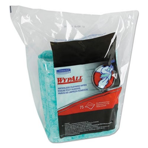 Wypall Waterless Cleaning Wipes Refill Bags, 6/Carton