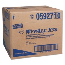 Wypall X70 Blue Foodservice Towels, 300 Towels/Carton