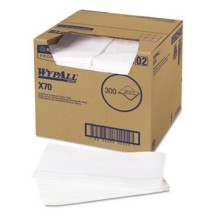 Wypall X70 Wipers, Kimfresh Antimicrobial, White, 300/Box