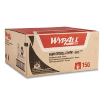 Wypall X80 Foodservice Towel Kimfresh Antimicrobial Hydroknit, 150/Carton