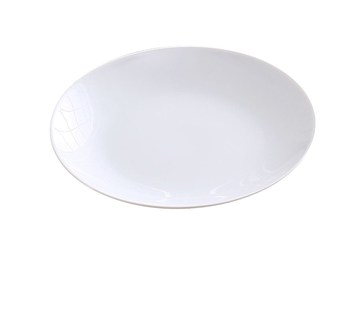 Yanco AC-8-C Abco Coupe Rimless 8" Salad Plate