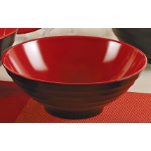Yanco CR-566 Black Red Two Tone 7&quot; Noodle Bowl