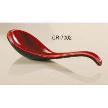 Yanco CR-7002 Black Red Two Tone 6 1/2&quot; Spoon