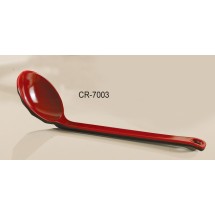 Yanco CR-7003 Black Red Two Tone 8 1/4&quot; Noodle Spoon