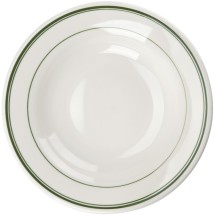 Yanco GB-125 Green Band 12 3/4&quot; Pasta Bowl 30 oz.