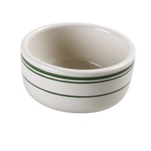 Yanco GB-95 Green Band 4 3/8"Jung Bowl 9.5 oz.