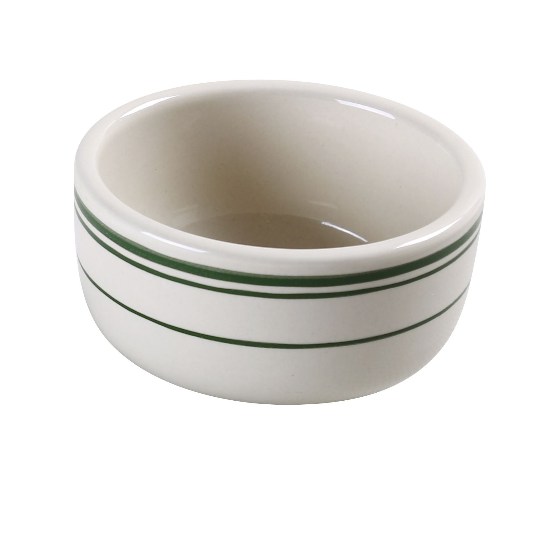 Yanco GB-95 Green Band 4 3/8"Jung Bowl 9.5 oz.