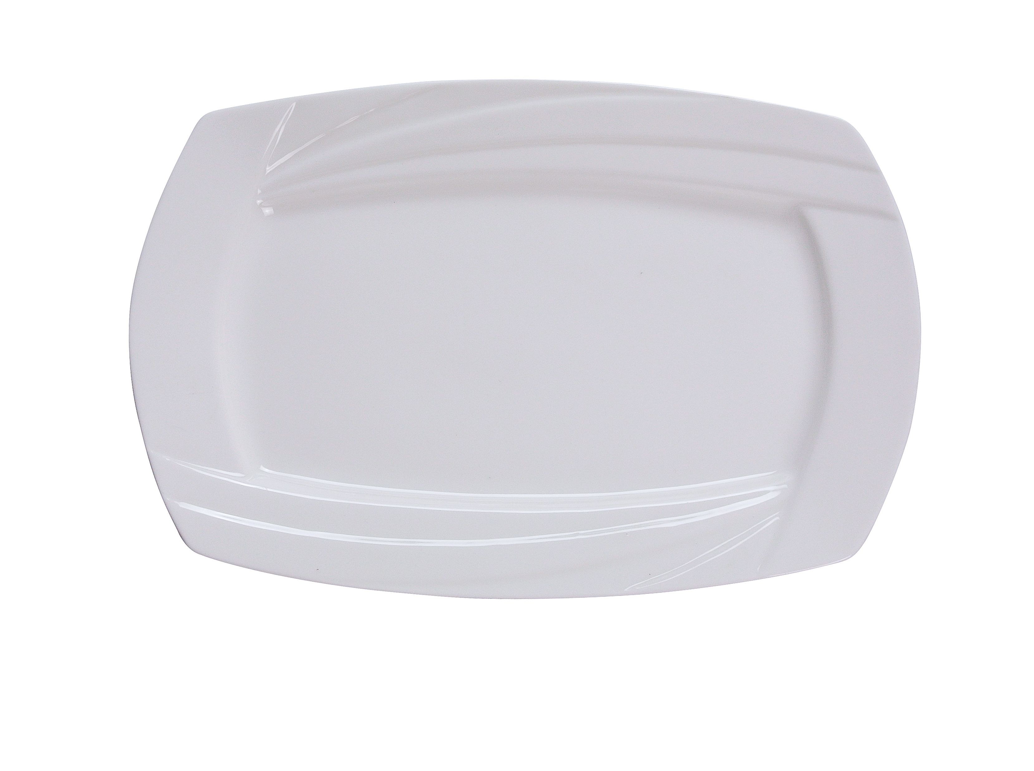 Yanco MM-14-RT Miami 14" x 9" Rectangular Plate