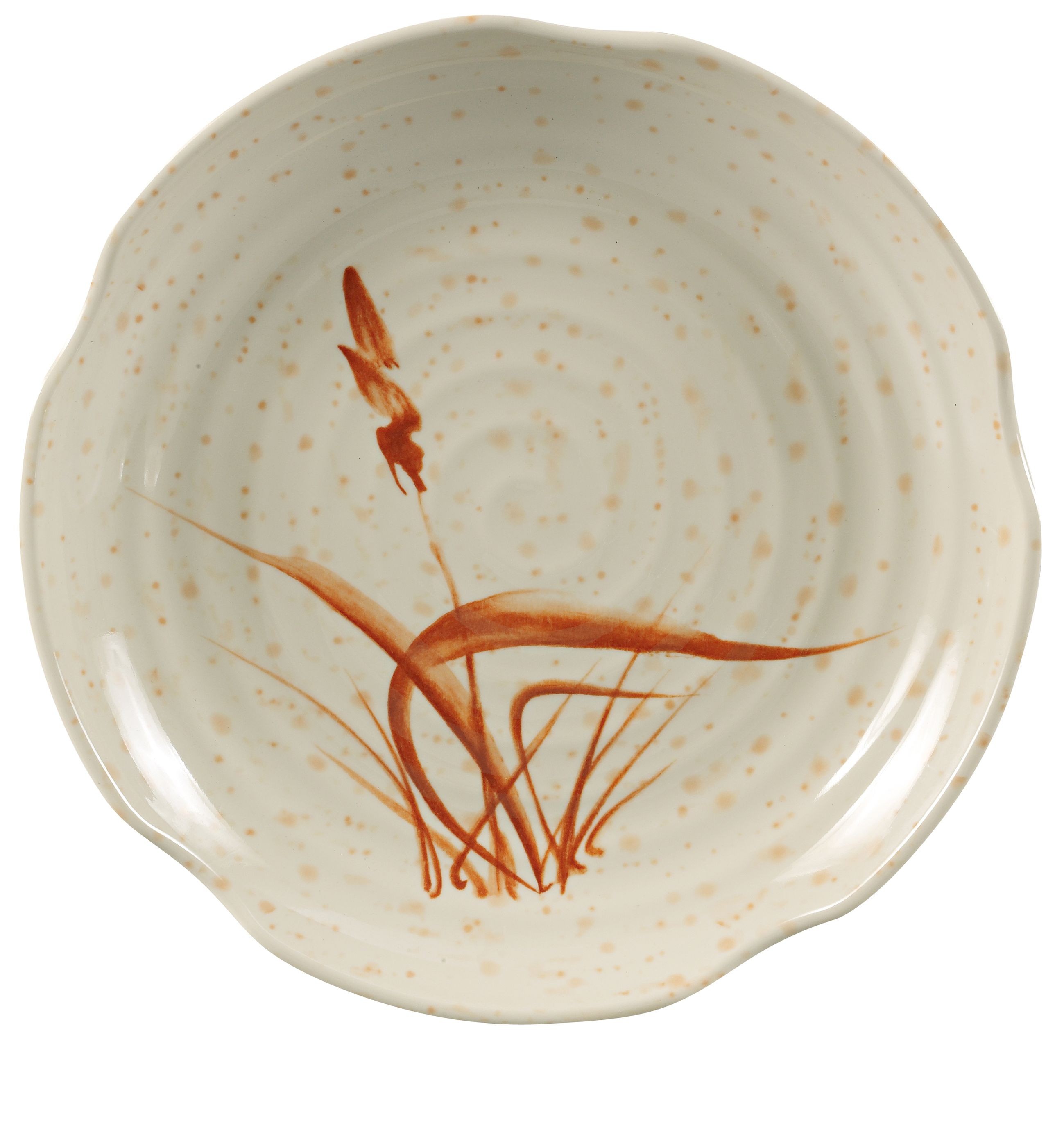 Yanco OR-1806 Gold Orchis 6" Lotus Shape Plate