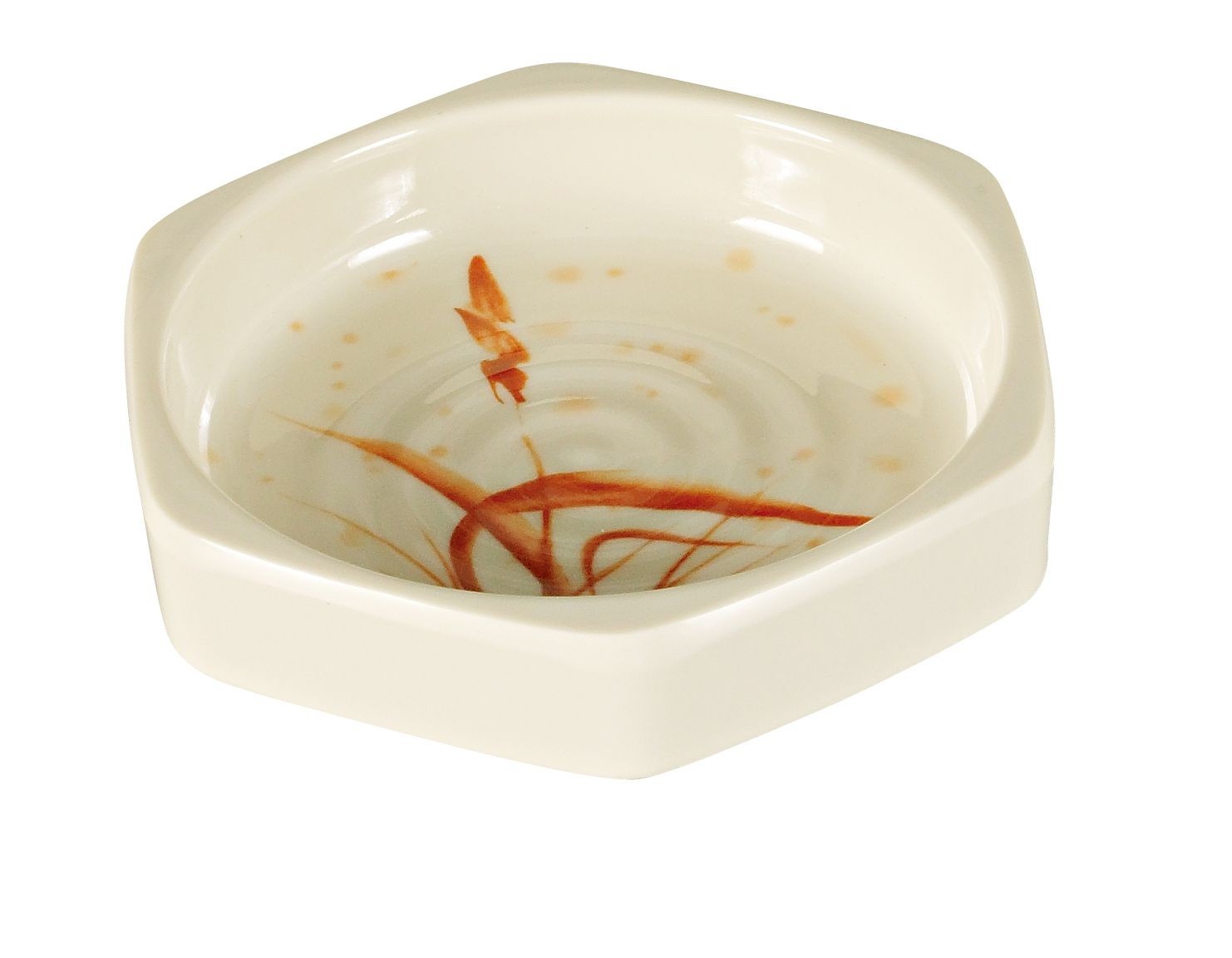 Yanco OR-3001 Gold Orchis 4 1/8" Dish