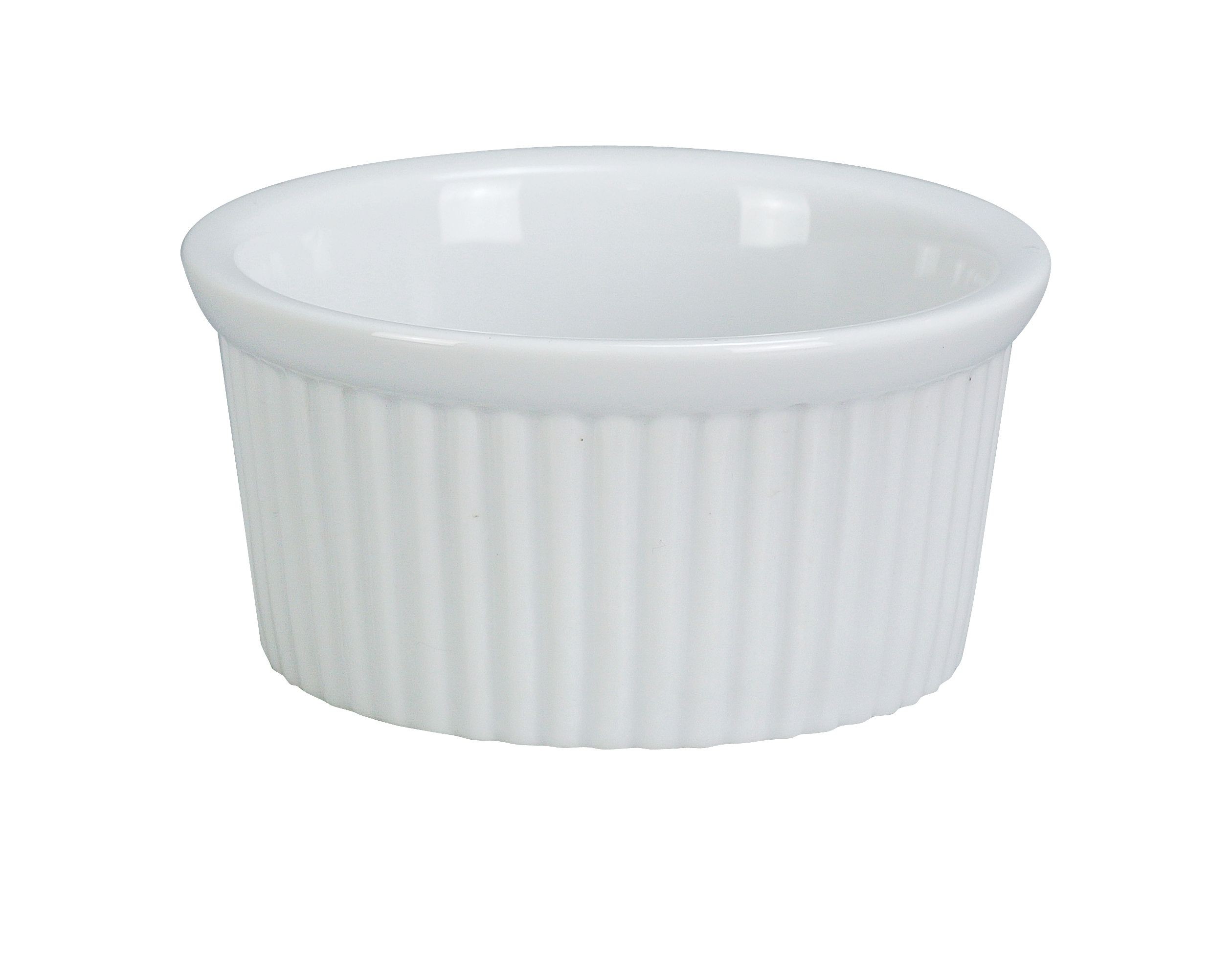 Yanco RK-104 Fluted Ramekin Dish, 4 oz. 