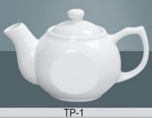 Yanco TP-1 Accessories Coffee/Tea Pot with Raised Lid 15 oz.