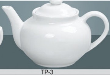 Yanco TP-3 Accessories Coffee/Tea Pot with Raised Lid 40 oz.