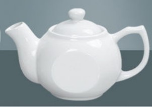 Yanco TP-4 Accessories Coffee/Tea Pot with Raised Lid 10 oz.