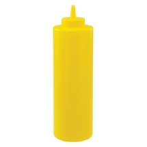 Winco PSB-24Y Yellow Plastic 24 oz. Squeeze Bottle